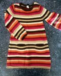 GAP Pink Red And Orange Knitted Dress 4Y