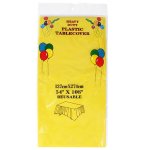 Yellow Table Cover 137 X 274 Cm
