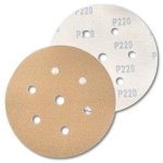 Binic 50PC B65 20% Ceramic Velcro Sanding Discs D150MM 7-HOLES P220 BIN005 7