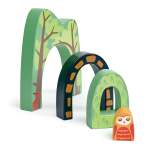 Wooden Toy Forest Tunnel