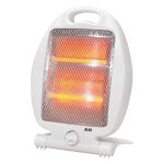 Alva 800W Quartz Heater Compact Safety White