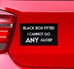 Black Box Car Sticker