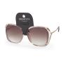 Identitylight Pink Crystal Vintage Sunglasses