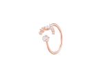 SWAROVSKI Moonsun-ring Moon Czwh ros - Size 60