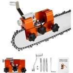 Chainsaw Sharpener Hand-cranked Chainsaw Chain Sharpening Jig Kit The Grinding Head Position Can Be Moved To Sanding Convenient