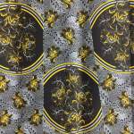 90CM 3 Cats Shwe-shwe Fabric Per Meter 63