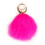 ACC-00014 - Bright Pink Pom Pom Keychain