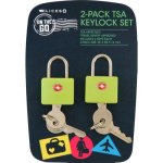 On The Go Tsa Key Lock 2 Pack