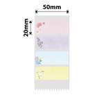 NB741 - - B1 B21 B3S B4 - 50X20MM - 320 Like A Flower Season Labels