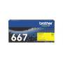 Brother / Ultra High Yield Yellow Toner Cartridge For HL-L8430CDW/ MFC-L8730CDW/ MFC-L8970CDW - TN-667Y