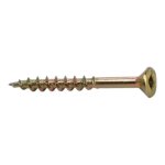 Chip Board Screws Square Drive 4.8X75MM 30PC
