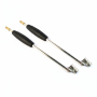 Gav Portable 8MM Tyre Inflator With Hand Grip For Cars And Trucks - 2 Pack