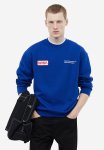 Relaxed Fit Sweatshirt - Bright Blue nasa
