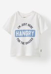 Cotton On Jamie Short Sleeve Tee - Vanilla hangry
