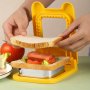 Easy-to-use Sandwich & Cookie Cutter - Perfect For Breakfast Lunchbox Decorations & Baking - Durable Plastic Kitchen Gadget