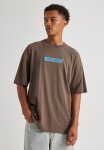 Half Half Oversized T Shirt - Hh Cedar bubble Graffiti