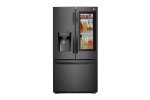 624 L Nett Door In Door Side By Side Refrigerator With Auto Water & Ice Dispenser Instaview Matte Black Steel