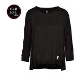 Kelly Charlotte Tunic Top - Black XL