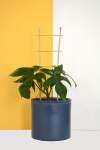 Lucca Pot Cover - Light Grey 14CM