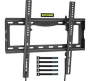 26-65 Tv Tilt Slim Wall Mount Bracket 55KG With Level & Cable Ties