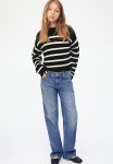 Rib-knit Jumper - Black