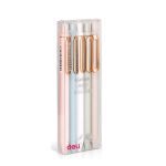 Nusign Gel Pen Bullet TIP:0.5MM Black Box Of 5