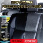 Auto Interior Restorer - Waterproof Plastic & Faux Leather Renewal Quick Polishing Repair For Faded Surfaces Long-lasting Protec