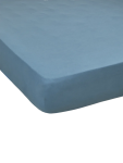 Queen Bed Winter Fitted Sheet - 152 X 188 Cm Blue