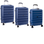 Cellini Sonic 3 Piece Set -navy - Ys Travel Bags