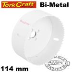 114MM BIM42 Bi Metal Hole Saw