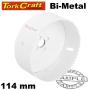 114MM BIM42 Bi Metal Hole Saw