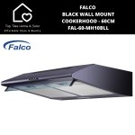 Falco Black Wall Mount Cookerhood - 60CM FAL-60-MH10BLL