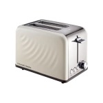 Russell Hobbs Mak Swirl Cordless 2 Slice Toaster - Cream