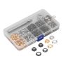 Eyelet Kit 1/4 Inch 400PCS Rustproof Metal Grommets For Leather Shoes Denim