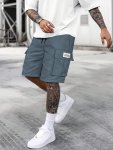 Men's Cargo Shorts With Adjustable Drawstring Casual Shorts With Multiple Pockets