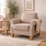 Impala 1-SEATER Armchair Sofa Couch Beige