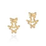 Flight Earrings - 18KT Yellow Gold Vermeil
