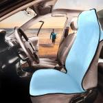 Multi-functional Beach & Post Workout Towel Car Seat Cover - Pink