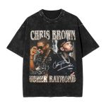Chris Raymonds Browns 2026 Music Tours Mens Vintage Oversized Short Sleeve Crewneck T-Shirt Top Tee Shirt Casual Clothesmedium