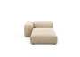 Sofa Daybed L Canvas Beige