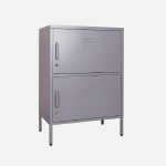 Sugar Cube Stack Cabinet - Moon Rock