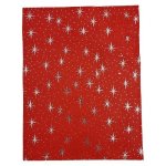 Habitatpotch Christmas Star Felt Sheet 1 Each Red