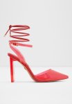 Delfina Court Heel - Red Other