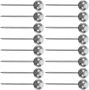 200 Pcs Small Round Head Push Heavy Duty Plastic Marking Pins For Maps