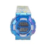 Digital Sport Watch For Boys Girls Transparent Gradient Strap
