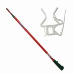 Dyno Seasonal Solutions 74028-25C No-ladder Light-hanging Pole clips 11-FT. - Quantity 12