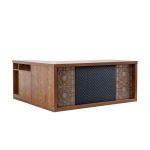 Walnut Desk 1.8M Credenza