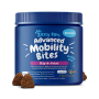 Zesty Paws Senior Advanced Glucosamine For Dogs - For Hip & Joint Arthritis Pain Relief - Chondroitin Turmeric Curcumin & Msm - Mobility Supplement