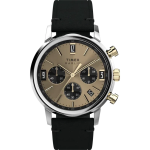 TIMEX Marlin Chronograph Tachymeter 40MM Leather Strap Watch