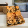 Finesse Pet Blanket - Fur Baby Steel/honey - 100 X 120 Cm